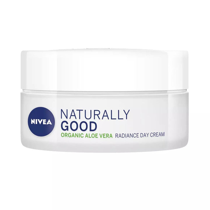 Nivea Naturally Good Organic Aloe Vera Radiance Day Cream 50ml - LookincredibleNivea4005900701053