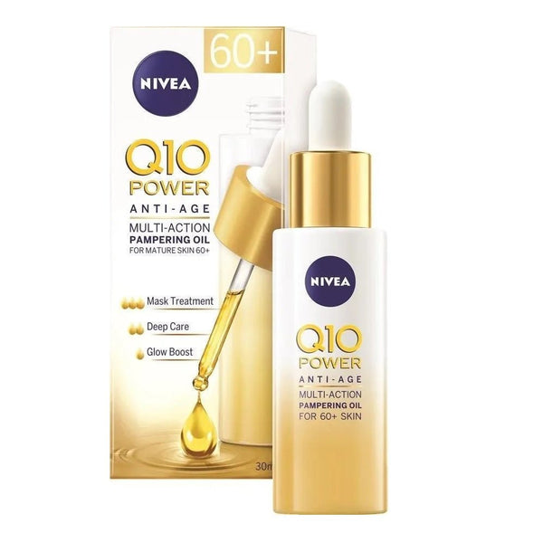 Nivea Q10 Power 60+ Multi - action Pampering Oil 30ml - LookincredibleNivea4005900661388