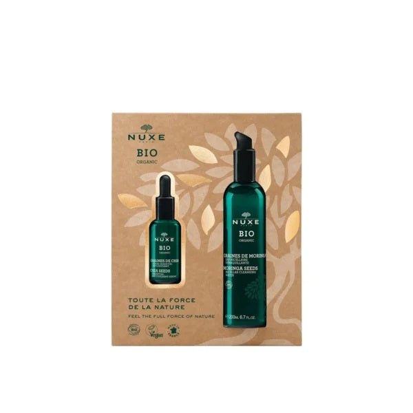 Nuxe Bio Organic Gift Set Antioxidant Serum 30ml + Micellar Cleansing Water 200ml - LookincredibleNuxe3264680024948