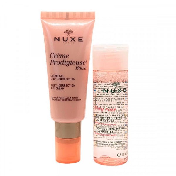 Nuxe Creme Prodigieuse Light Gift Set Gel Cream 40ml + Micellar Water 50ml - LookincredibleNuxe3264680029974