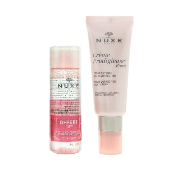 Nuxe Creme Prodigieuse Silky Gift Set Cream 40ml + Micellar Water 40ml - LookincredibleNuxe3264680029981