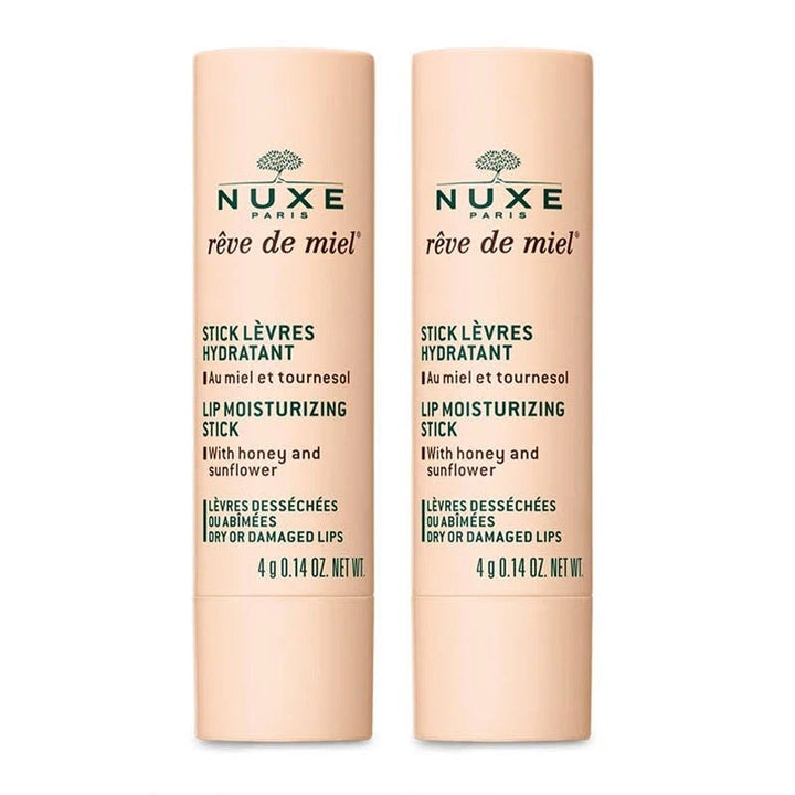 Nuxe Rêve De Miel Lip Moisturising Duo Pack Lip Balm 2 x 4g - LookincredibleNuxe3264680012877