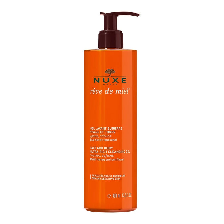 Nuxe Reve de Miel Ultra Rich Cleansing Gel 400ml - LookincredibleNuxe3264680004063