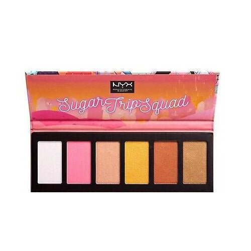 Nyx Nyx Professional Makeup Sugar Trip Squad Highlighting Palette 6 x 5g - LookincredibleNYX800897178970