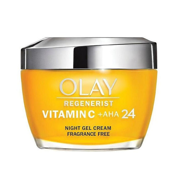 Olay Regenerist Vitamin C+ AHA 24 Anti Dark Spot Night Gel Cream 50ml - LookincredibleOlay8006540569023