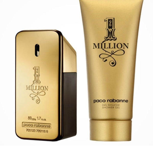 Paco Rabanne 1 Million Gift Set 50ml EDT + Shower Gel 100ml - LookincrediblePaco Rabanne3349668598137