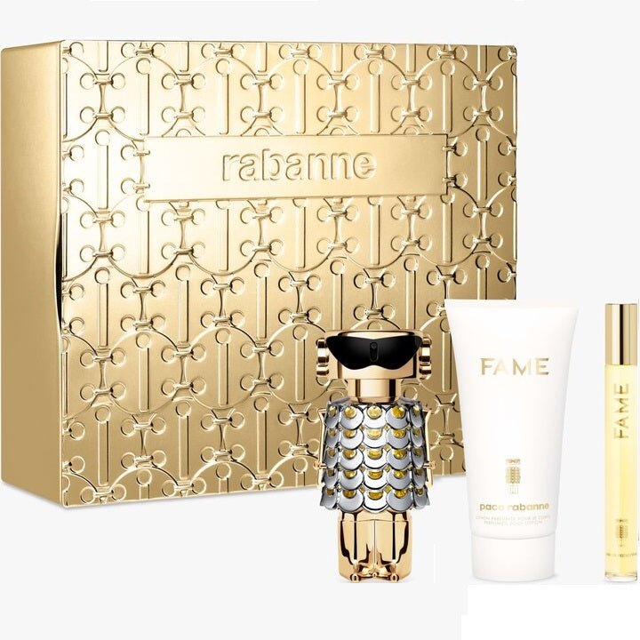 Paco Rabanne Fame Gift Set 80ml EDP + 10ml EDP + 100ml Body Lotion - LookincrediblePaco Rabanne3349668623549