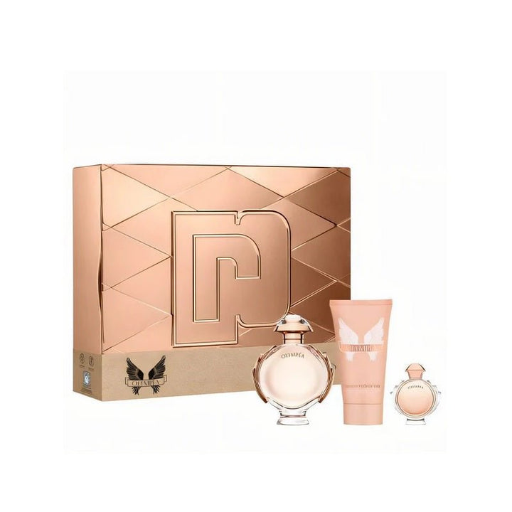 Paco Rabanne Olympea Gift Set EDP 50ml + EDP 6ml + Body Lotion 75ml - LookincrediblePaco Rabanne3349668603565