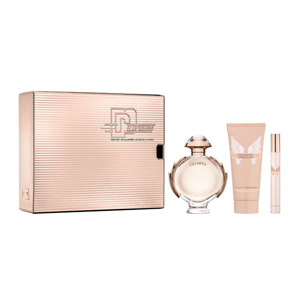 Paco Rabanne Olympea Gift Set EDP 80ml + Body Lotion 100ml + EDP 10ml - LookincrediblePaco Rabanne3349668635399