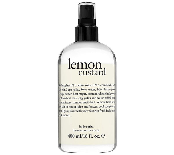 Philosophy Lemon Custard Body Spritz With Pump 480ml - LookincrediblePhilosophy604079154468