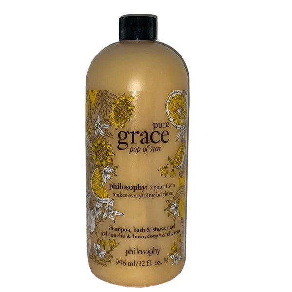 Philosophy Pure Grace Pop Of Sun Bath & Shower Gel 946ml - LookincrediblePhilosophy3616302968312