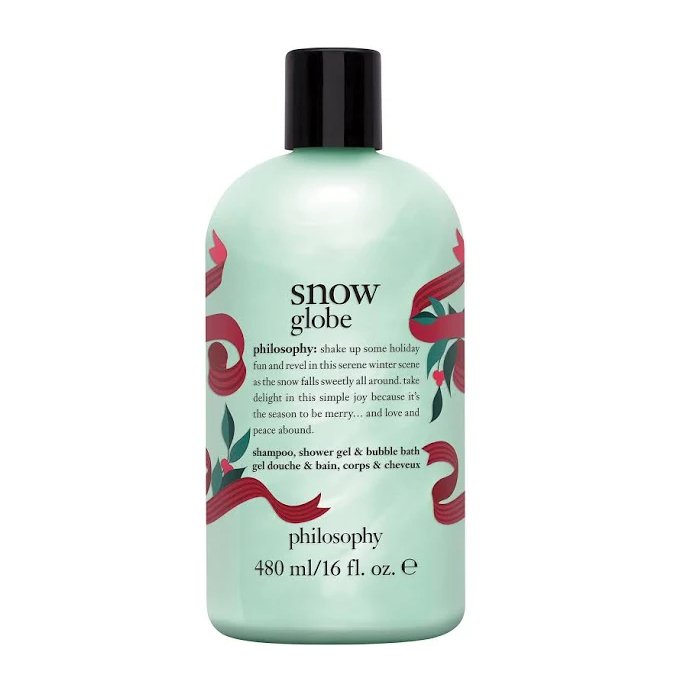 Philosophy Snow Globe With Pour Top Shower Gel 480ml - LookincrediblePhilosophy3616302514922