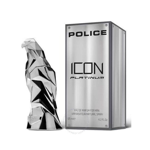 Police Icon Platinum Eau De Parfum Spray 125ml - LookincrediblePolice679602183116