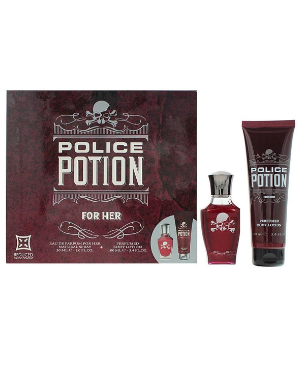 Police Potion Gift Set For Her 30ml EDP + 100ml Body Lotion - LookincrediblePolice679602142939