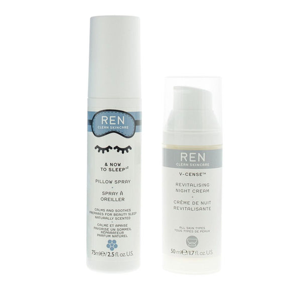 Ren 2 Piece Gift Set Pillow Spray 75ml + Night Cream 50ml - LookincredibleRen5056264703206