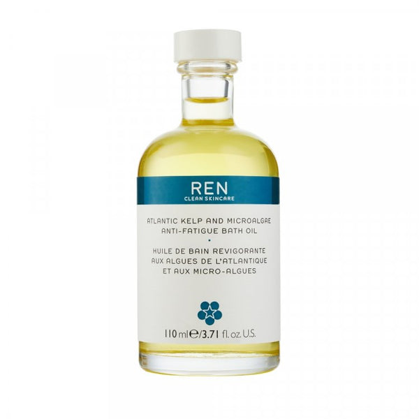 REN Clean Skincare Atlantic Kelp And Magnesium Salt Anti-Fatigue Bath Oil 110ml - LookincredibleRen5060389245374