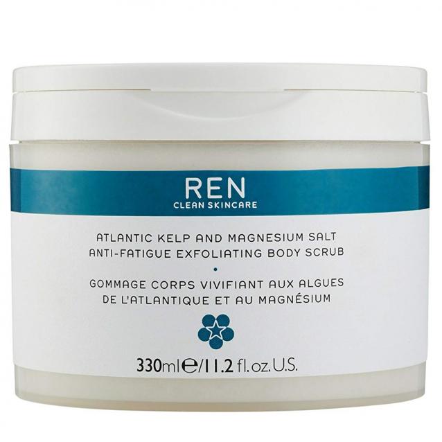 REN Clean Skincare Body Atlantic Kelp and Magnesium Salt Anti-Fatigue Exfoliating Body Scrub 330ml - LookincredibleRen5056264703015