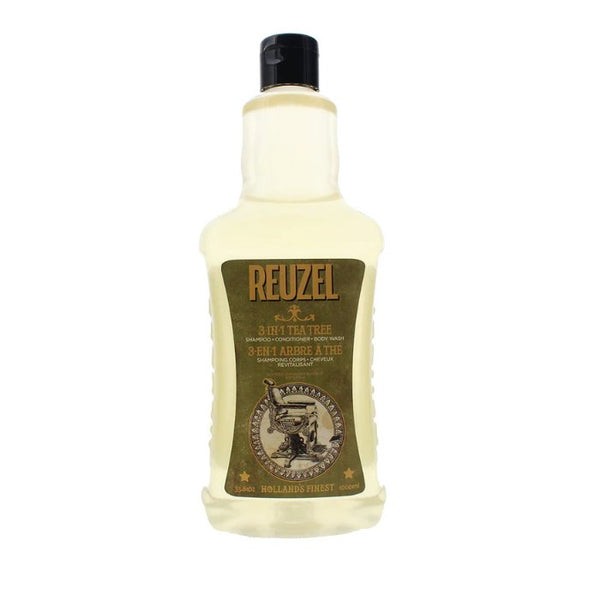 Reuzel Tea Tree 3 In 1 Shampoo 1000ml - Lookincrediblereuzel852968008983