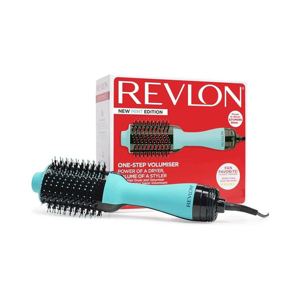 Revlon One-Step Hair Dryer And Volumiser 2-In-1 Styling Tool Hot Air Styler - Mint Edition - LookincredibleRevlon0761318332220