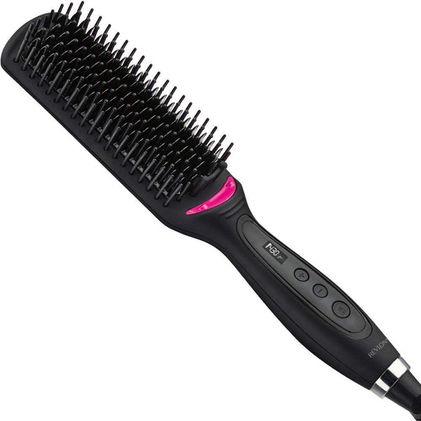 Revlon Pro Collection Salon One Step Straight and Shine X-Large Hair Straightening Brush - LookincredibleRevlon761318621683