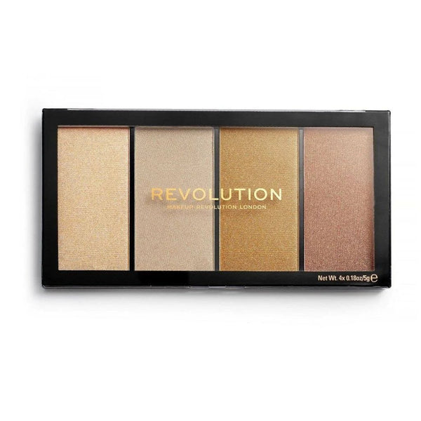 Revolution Highlighting Palette 4 x 5g - Reloaded Lustre Lights Heatwave - LookincredibleRevolution5057566079266