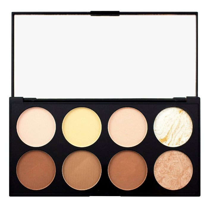 Revolution Iconic Lights & Contour Pro Contouring Palette 8 x 1.6g - LookincredibleRevolution5029066081773