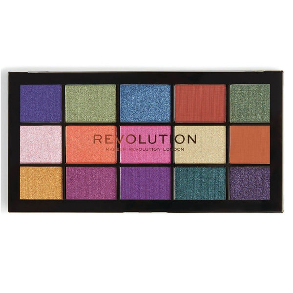 Revolution Reloaded Passion For Colour Eye Shadow Palette 15 x 1.1g - LookincredibleRevolution5057566138215