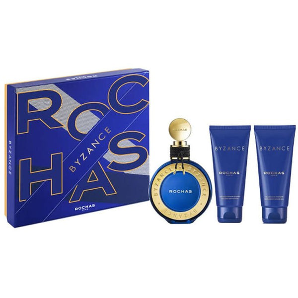 Rochas Byzance Set 90ml EDP + 100ml Body Lotion + 100ml Shower Gel - LookincredibleRochas3386460131254