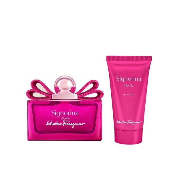 Salvatore Ferragamo Signorina Ribelle Gift Set EDP 30ml + Body Lotion 50ml - LookincredibleSalvatore Ferragamo8052086379480