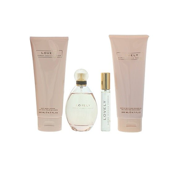 Sarah Jessica Parker Lovely Gift Set 100ml EDP + 200ml Body Lotion + 200ml Shower Gel + 15ml EDP - LookincredibleSarah Jessica Parker5060426158742