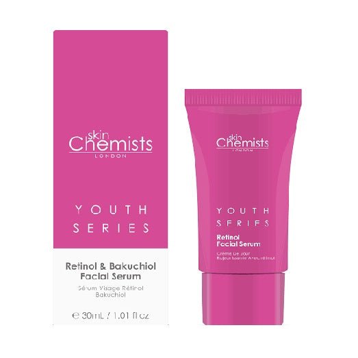 Skin Chemists Youth Series Retinol & Bakuchiol Facial Serum 30ml - LookincredibleSkin Chemists5060881929123