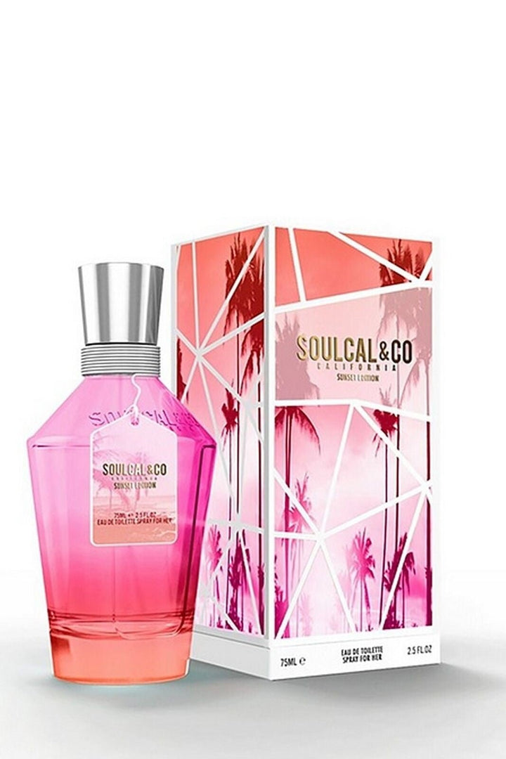 Soulcal California For Her Sunset Edition EDT Spray 75ml - LookincredibleSoulcal5013692251952