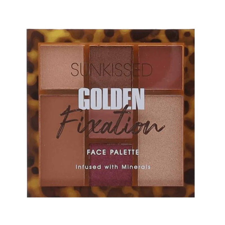 Sunkissed Golden Fixation Face Palette - LookincredibleSunkissed5055193544645