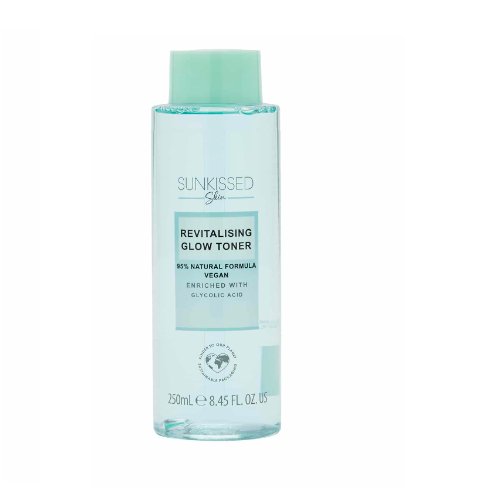 Sunkissed Revitalising Glow Toner 250ml - LookincredibleSunkissed5055193544355