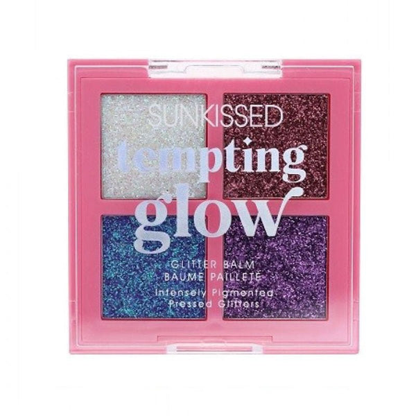 Sunkissed Tempting Glow Glitter Balm Eyeshadow Palette - LookincredibleSunkissed5055193547332