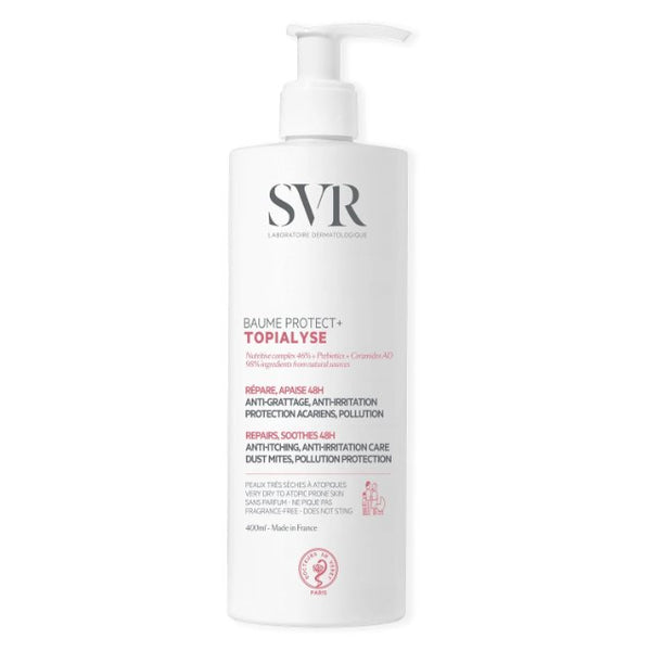 SVR Topialyse Baume Protect+ Soothing and Moisturising Intensive Balm 400ml - LookincredibleSVR3662361001927