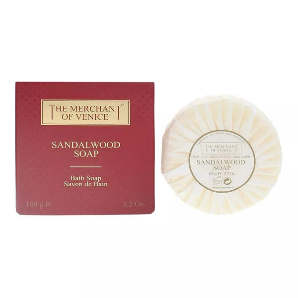 The Merchant of Venice Sandalwood Soap 100g - Lookincrediblethe merchant of venice679602481694