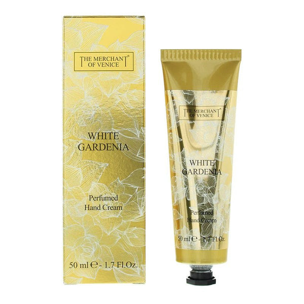 The Merchant Of Venice White Gardenia Perfumed Hand Cream 50ml - Lookincrediblethe merchant of venice679602487634