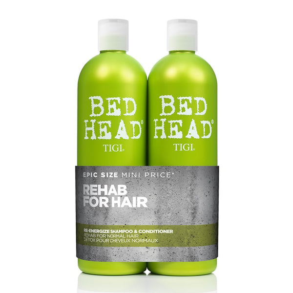 Tigi Bed Head Urban Antidotes Re-Energise Daily Shampoo and Conditioner 2x750ml - LookincredibleTigi615908950991