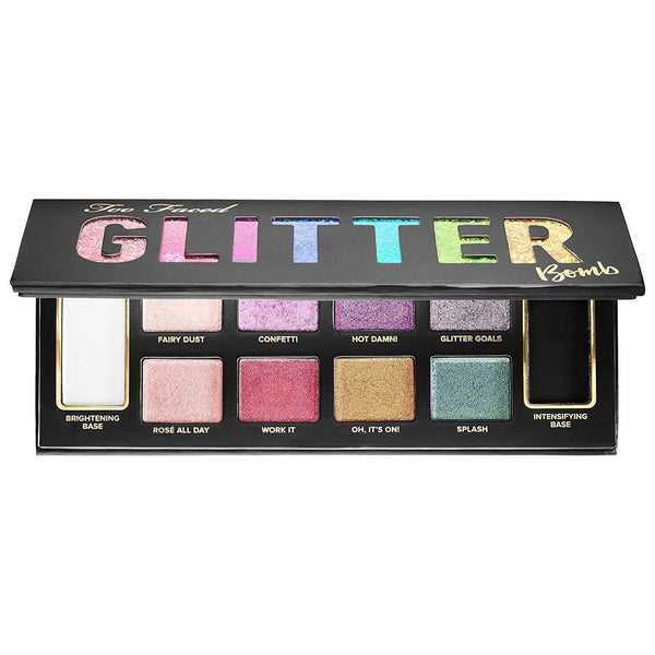 Too Faced Glitter Bomb Prismatic Glitter Eye Shadow Palette - LookincredibleToo Faced651986410361