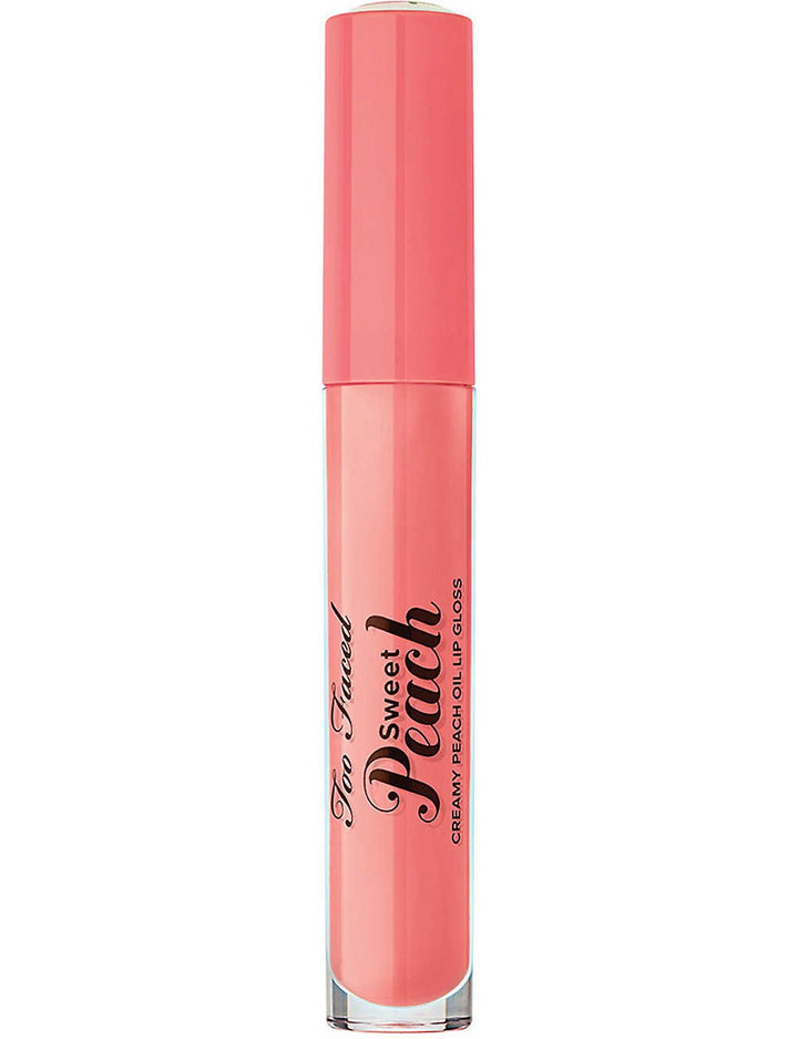 Too Faced Sweet Peach Creamy Peach Oil Lip Gloss 4ml - LookincredibleToo Faced651986502516