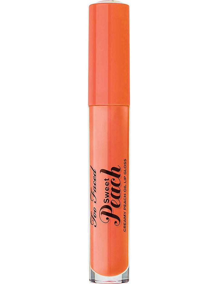 Too Faced Sweet Peach Creamy Peach Oil Lip Gloss 4ml - LookincredibleToo Faced651986502523