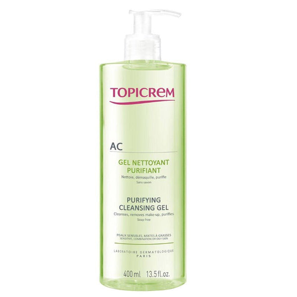 Topicrem AC Purifying Cleansing Gel 400ml - LookincredibleTopicrem3700281703269