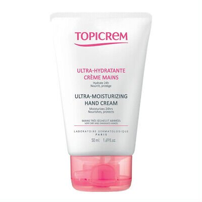 Topicrem Ultra Moisturising Hand Cream 50ml - LookincredibleTopicrem3700281703252