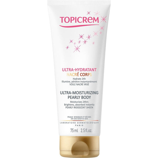 Topicrem Ultra Moisturising Pearly Body 75ml - LookincredibleTopicrem3700281703429