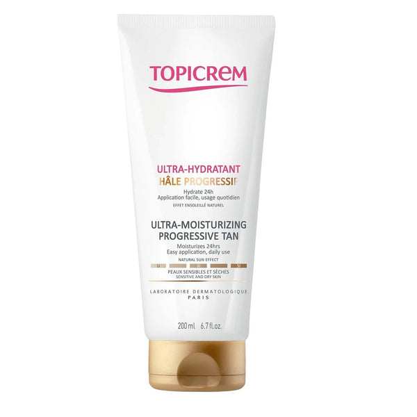 Topicrem Ultra Moisturising Progressive Tan 200ml - LookincredibleTopicrem3700281702897