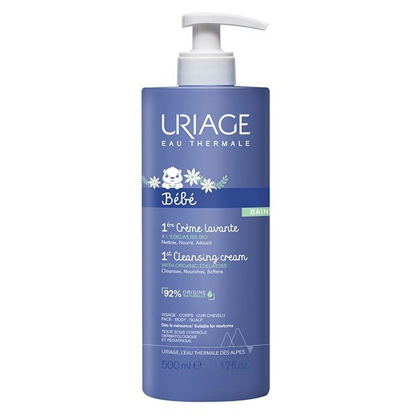 Uriage Bebe 1st Cleansing Cream 500ml - LookincredibleUriage3661434008672