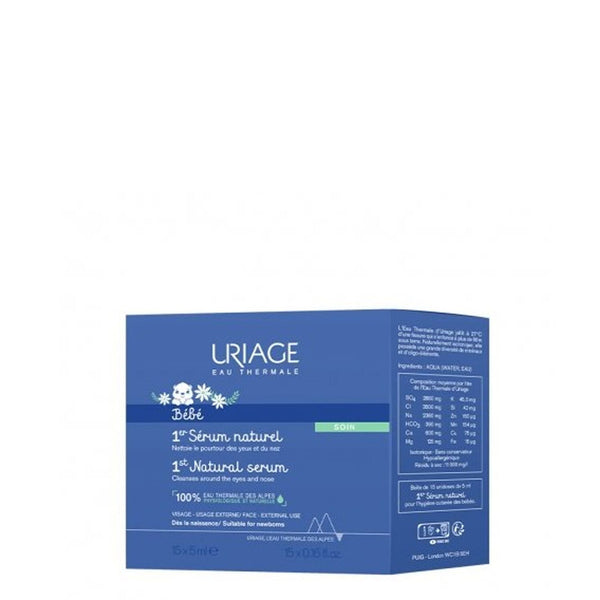 Uriage Bebe 1st Natural Serum 15 x 5ml - LookincredibleUriage3661434008832