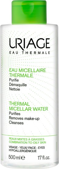 Uriage Eau Micellaire Thermale Combination To Oily Skins Micellar Water 500ml - LookincredibleUriage3661434003677