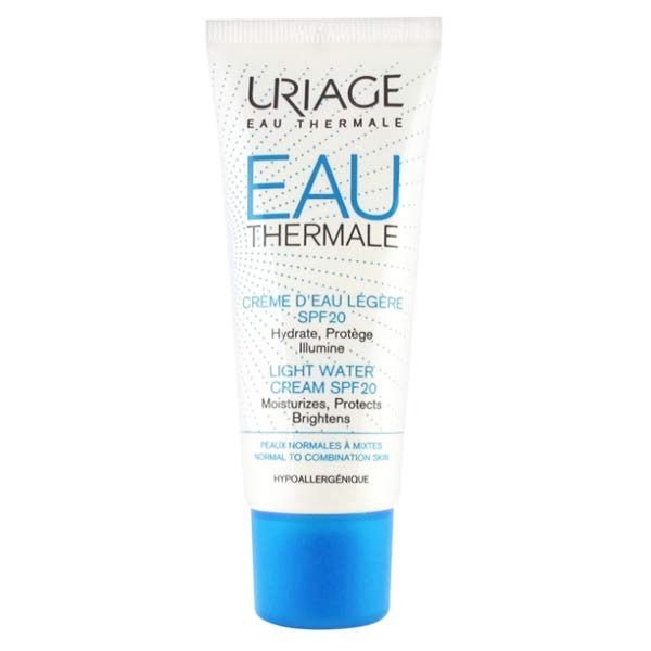 Uriage Eau Thermale Light Water Spf 20 Normal To Combination Skin Cream 40ml - LookincredibleUriage3661434005039